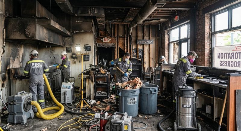 Fire Damage Cleaning in Gilbert, AZ