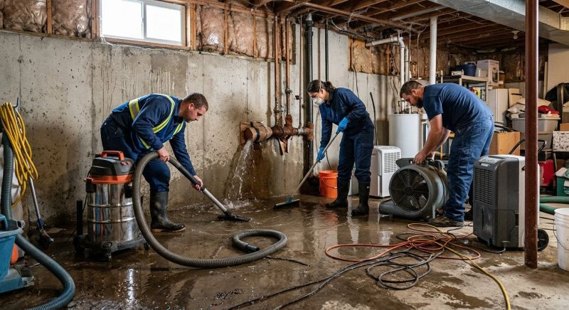 Flood Damage Cleanup in Wilmington, NC