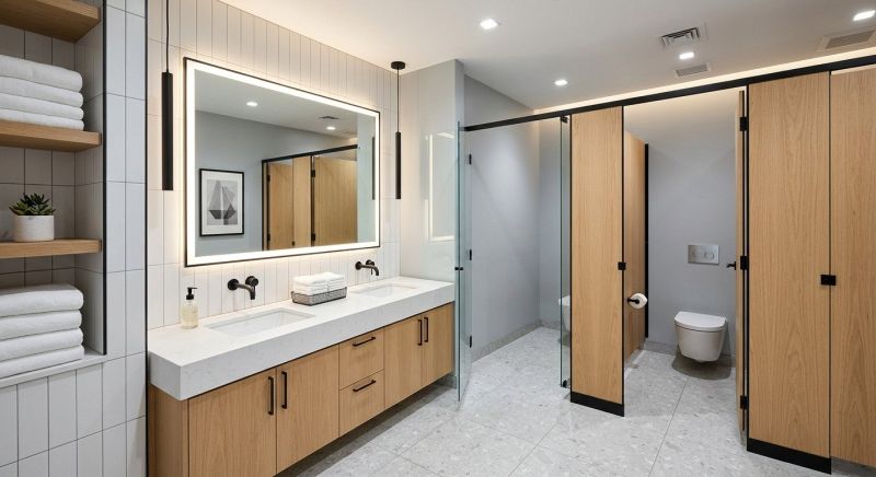 Office Bathroom Renovation in Arvada, CO